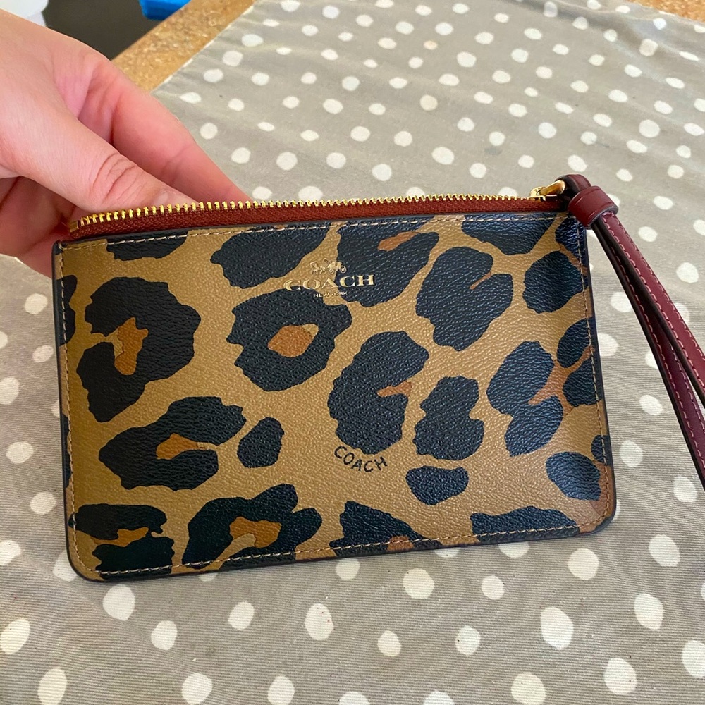 Coach wallet wristlet